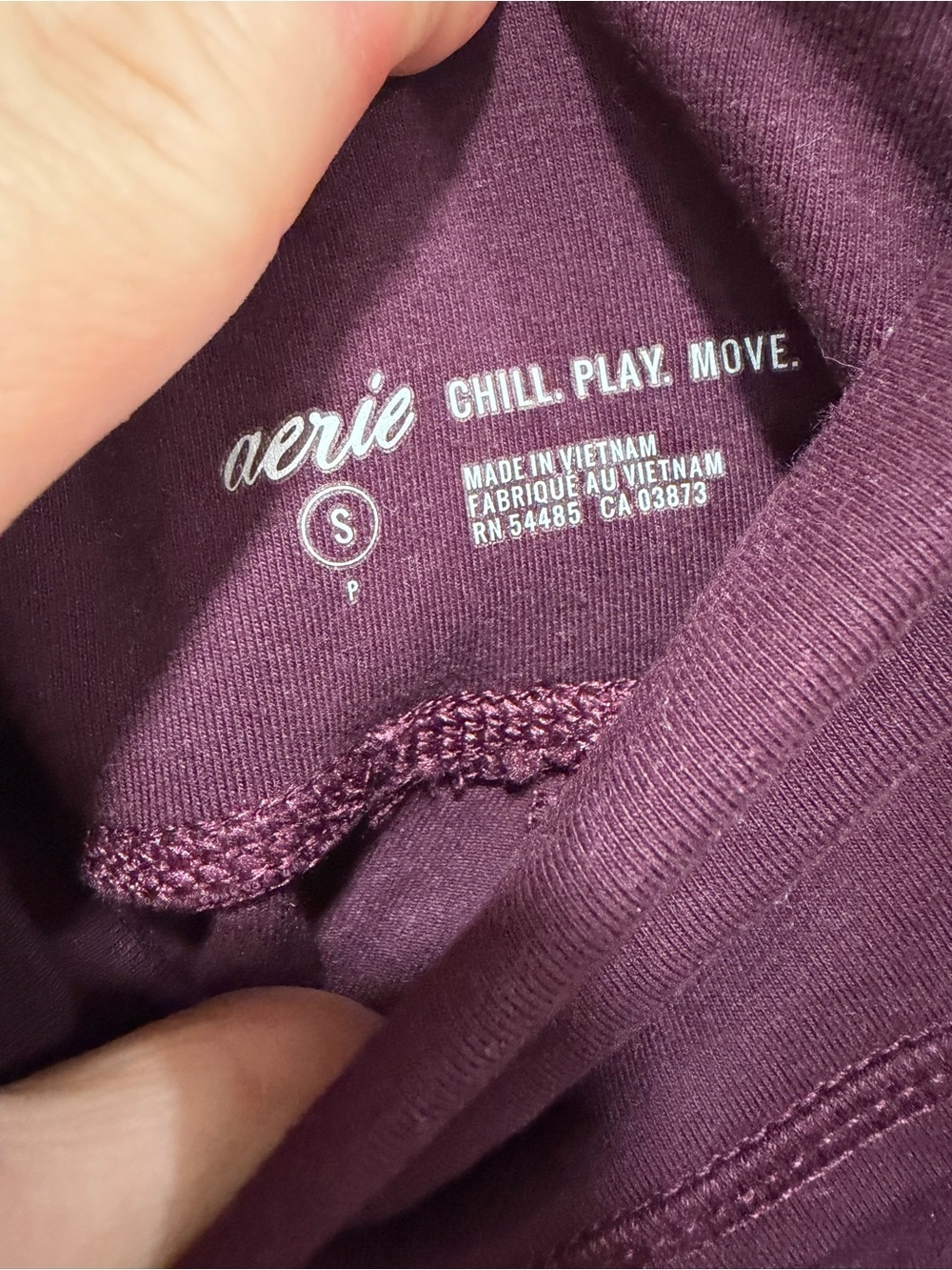 Aerie Chill. Play. Move. High Rise Leggings Size Small - Picture 6 of 7